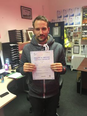 Click Here To Enlarge This Photo Of Congratulations & Well Done To Danny&comma; Our Senior Assessor