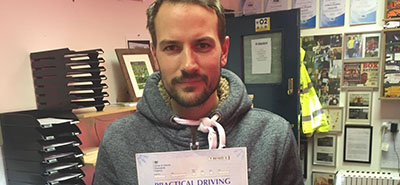 Congratulations & Well Done To Danny&comma; Our Senior Assessor